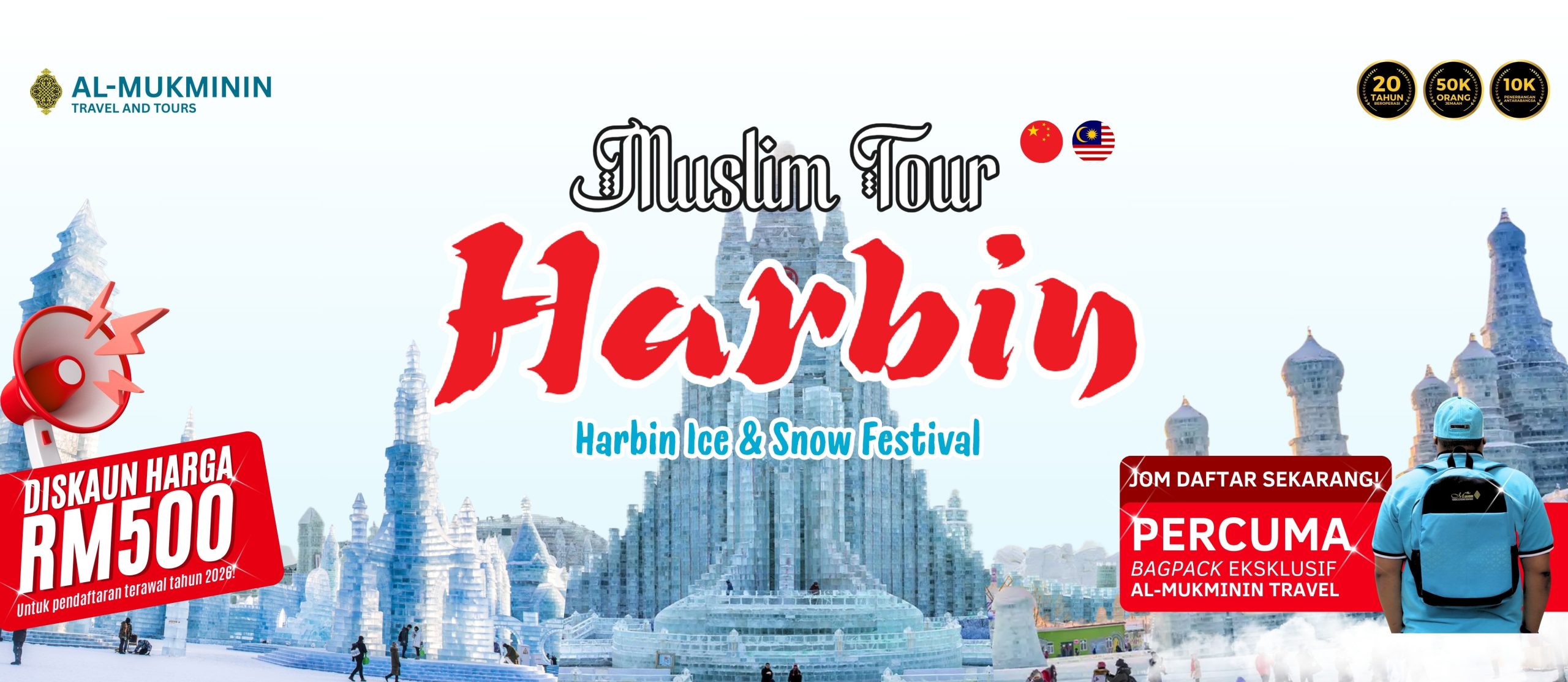 Muslim Tour Harbin bersama Al-Mukminin Travel