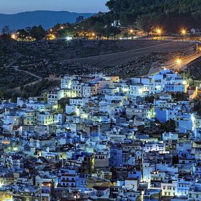 blue city