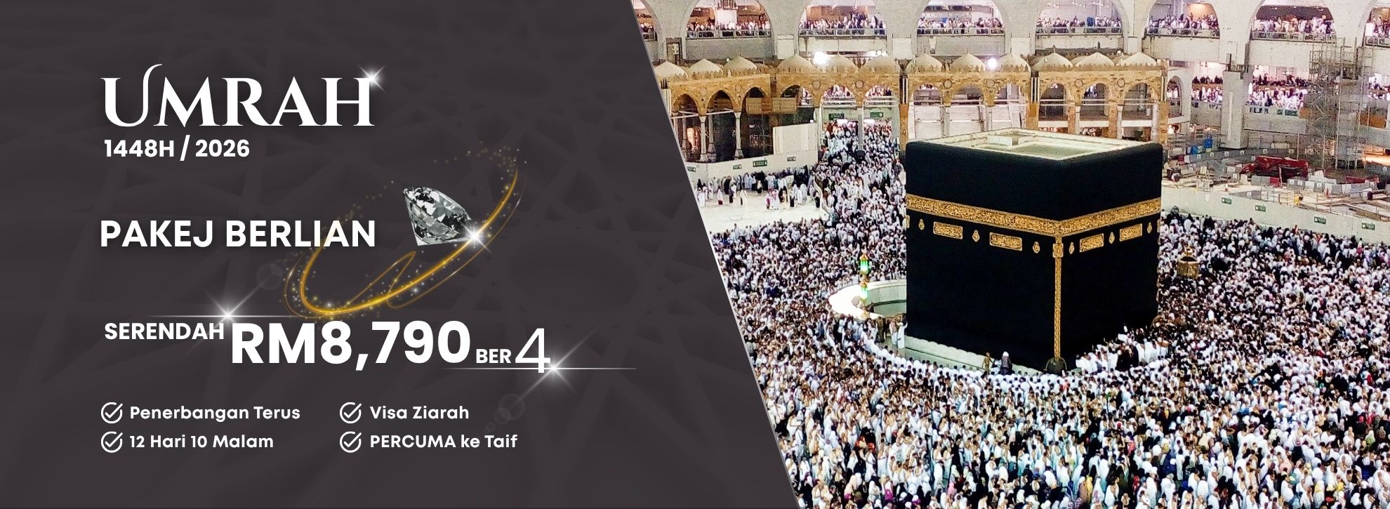 Umrah Berlian Bersama Al-Mukminin Travel and Tours