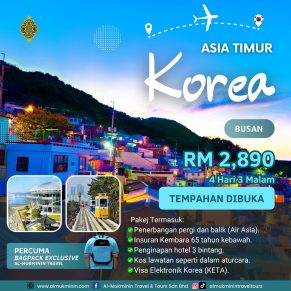 Muslim Tour Trip to Busan bersama Al-Mukminin Travel