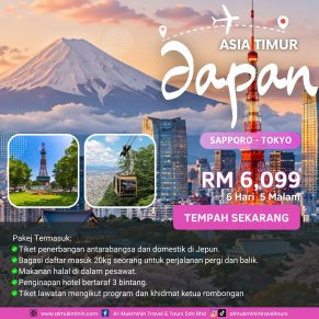 Muslim Tour Sapporo dan Kyoto bersama Al-Mukminin Travel